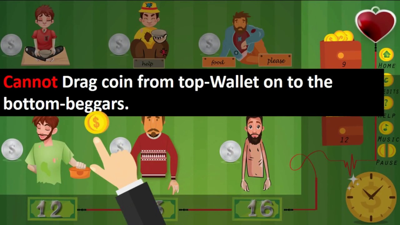 Beggars Pocket Game Help