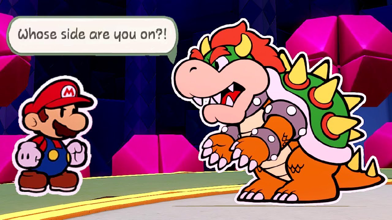 Help Bowser vs Olly vs Do Nothing? - All Choices in Paper Mario's Final Boss