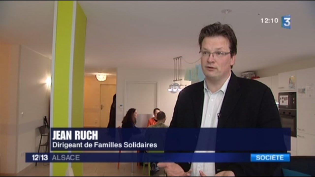 FRANCE 3 ALSACE PARLE DE FAMILLES SOLIDAIRES