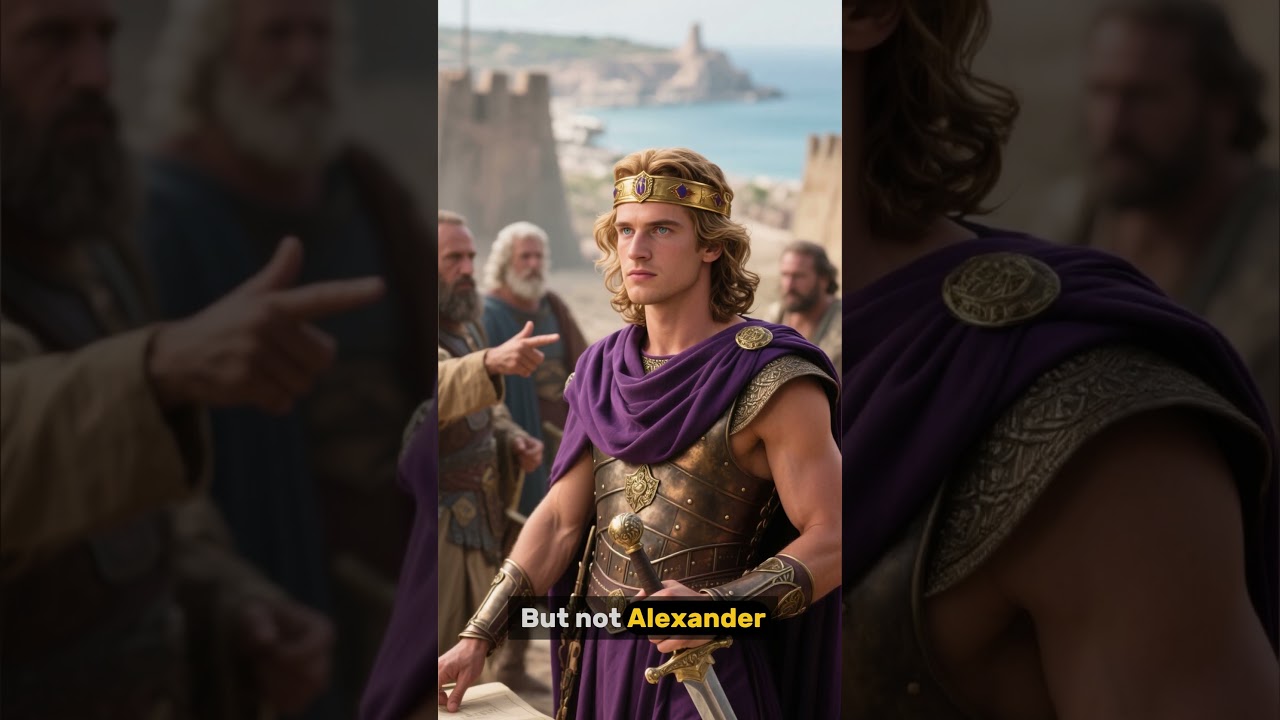 Alexander the Great BUILT a Road Through the SEA 🌊 | Siege of Tyre Explained