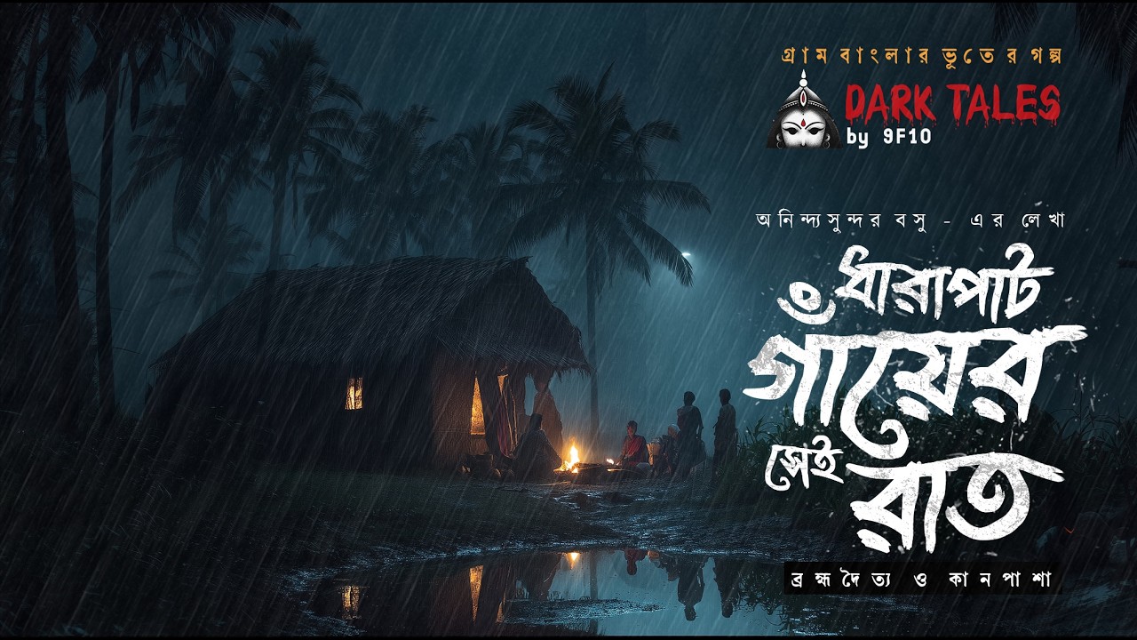 ধারাপাট গাঁয়ের সেই রাত (গ্রাম বাংলার ভূতের গল্প) | Gram Banglar Vuter Golpo | 9F10 | Sunday Suspense