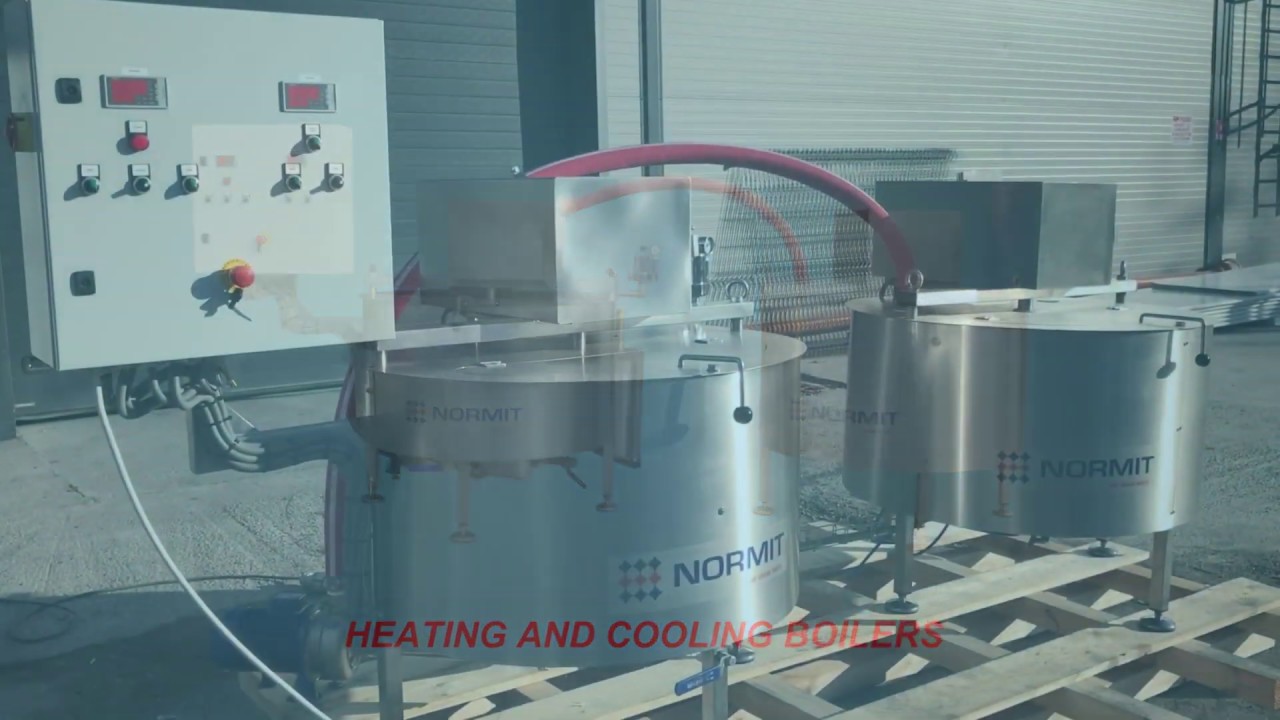 Mixing kettle (heating and cooling system)  / Сироповарочный котел с охлаждением