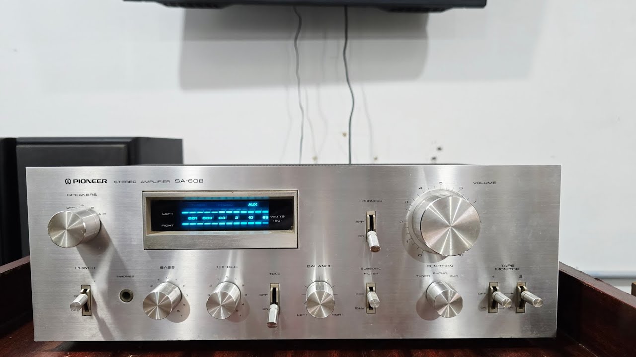PIONEER Vintage Stereo Amplifier SA-608/For Sale/Infinity Audio/Contact 94433 70602 