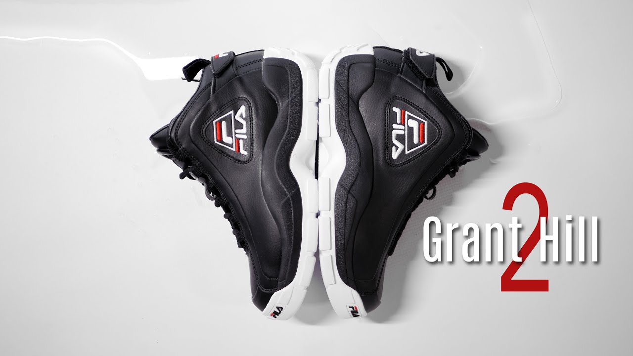 Fila Grant Hill 2 in Black | On Foot 4K