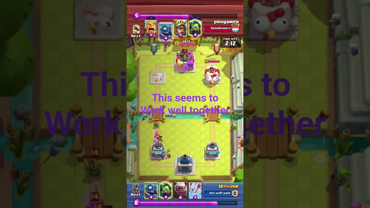 Clash Royale - Golem deck seems pretty good. #gaming #clashroyale #clashroyaledeck