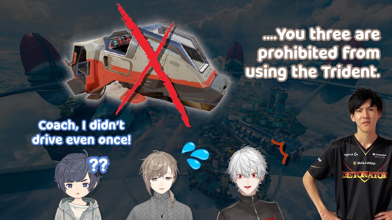 [ENG SUB] Kanae, Soraru & Kuzuha's driving licenses suspended in APEX (NIJISANJI/UTAITE)