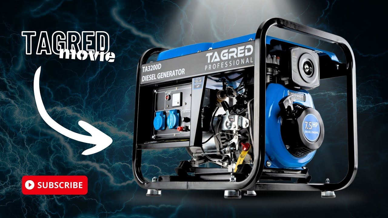 ⚡ Agregat DIESEL TA3200D ⚡- niezawodna moc 💪
