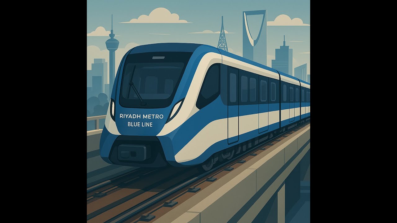 Riyadh Metro Blue Line (First Class Cabin)