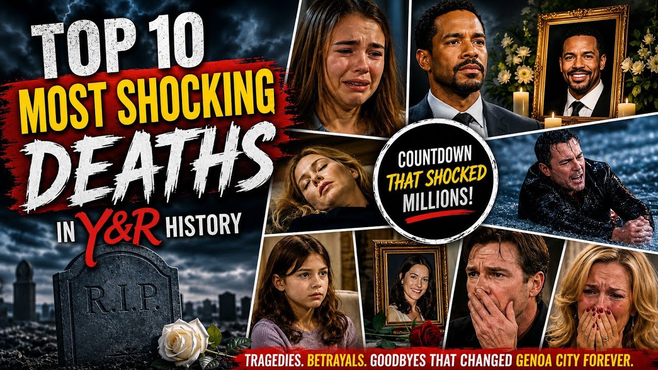 Top 10 Most Shocking Deaths in Young and the Restless History | Saddest Y&R Moments Ever