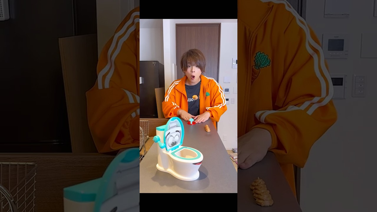 【ちゃんと入る？リアルピースう○ち！】 #リアルピース