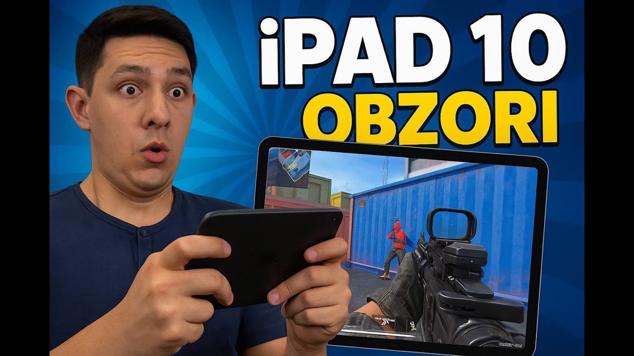 📱 iPad 10 2022 Obzor + PUBG Test | Haliham Olishga Arziydimi?