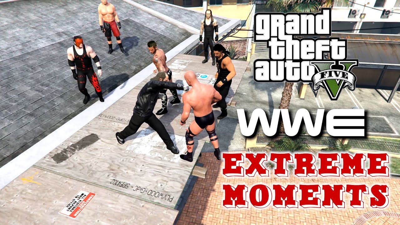 Trevor VS 10 WWE Wrestlers || WWE EXTREME MOMENTS COMPILATION #4 (GTA 5 WWE MODS)