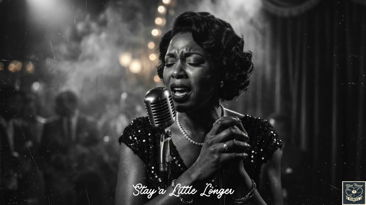 Stay a Little Longer (1950s Style) Soul & Blues / Blue Heart Vinyl