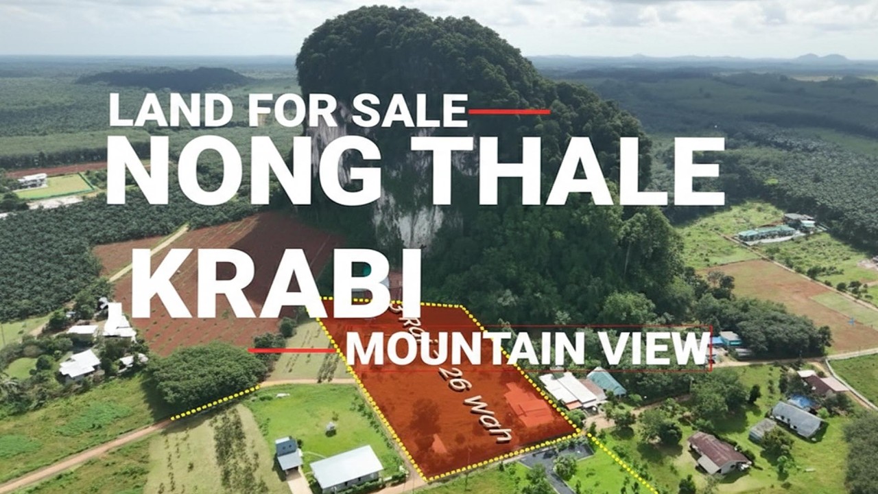 Land for Sale 3.3 Rai in Nong Thale, Krabi | Perfect for Luxury Villa Development/Ref No.: KR5259