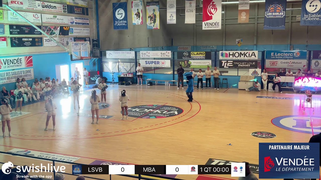 Championnat de france NM1 : PLAYOFFS 1/2 finale
LSVB VS MBA