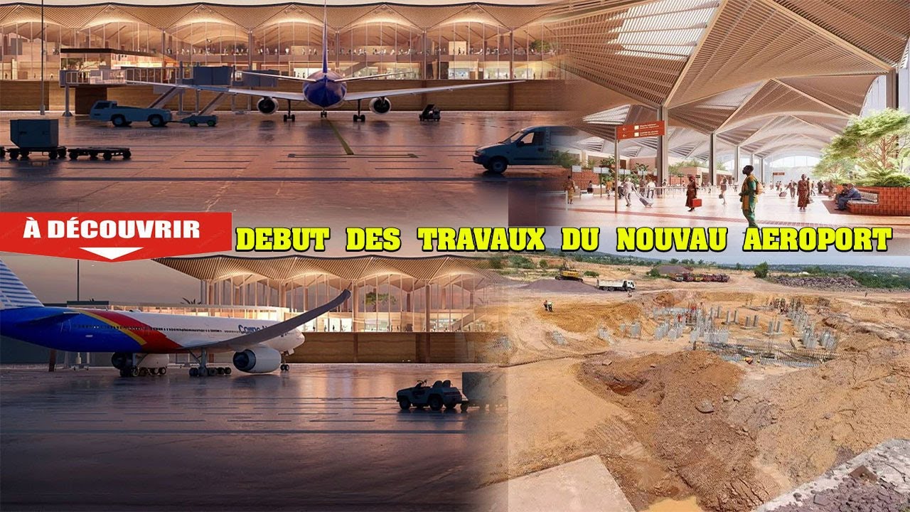 INTEGRALITE  DES TRAVAUX DU CONSTRUCTION DE L'AÉROPORT MODERNE BRAVO 👏 FATSHI