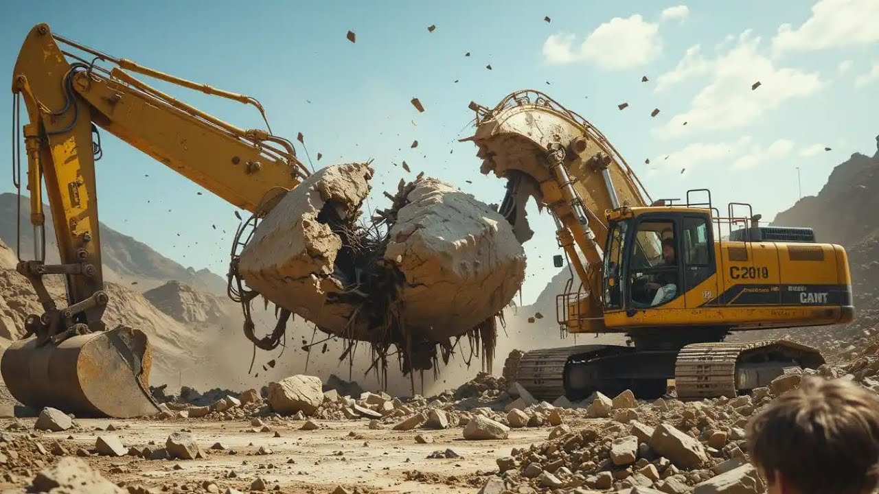 Excavator Boom Snaps in Half! Epic Welding Repair Brings It Back Stronger Than Ever
