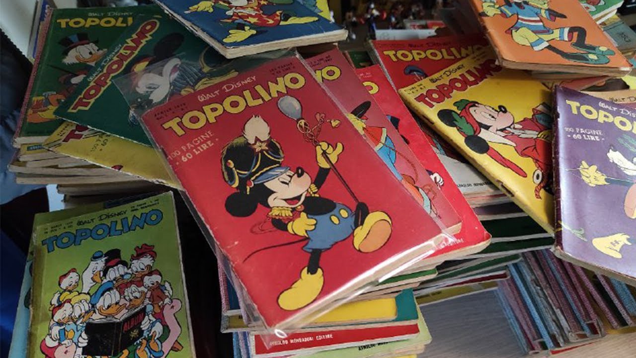 Unboxing 54 KG di Topolino anni 40/50/60 - INCREDIBILE