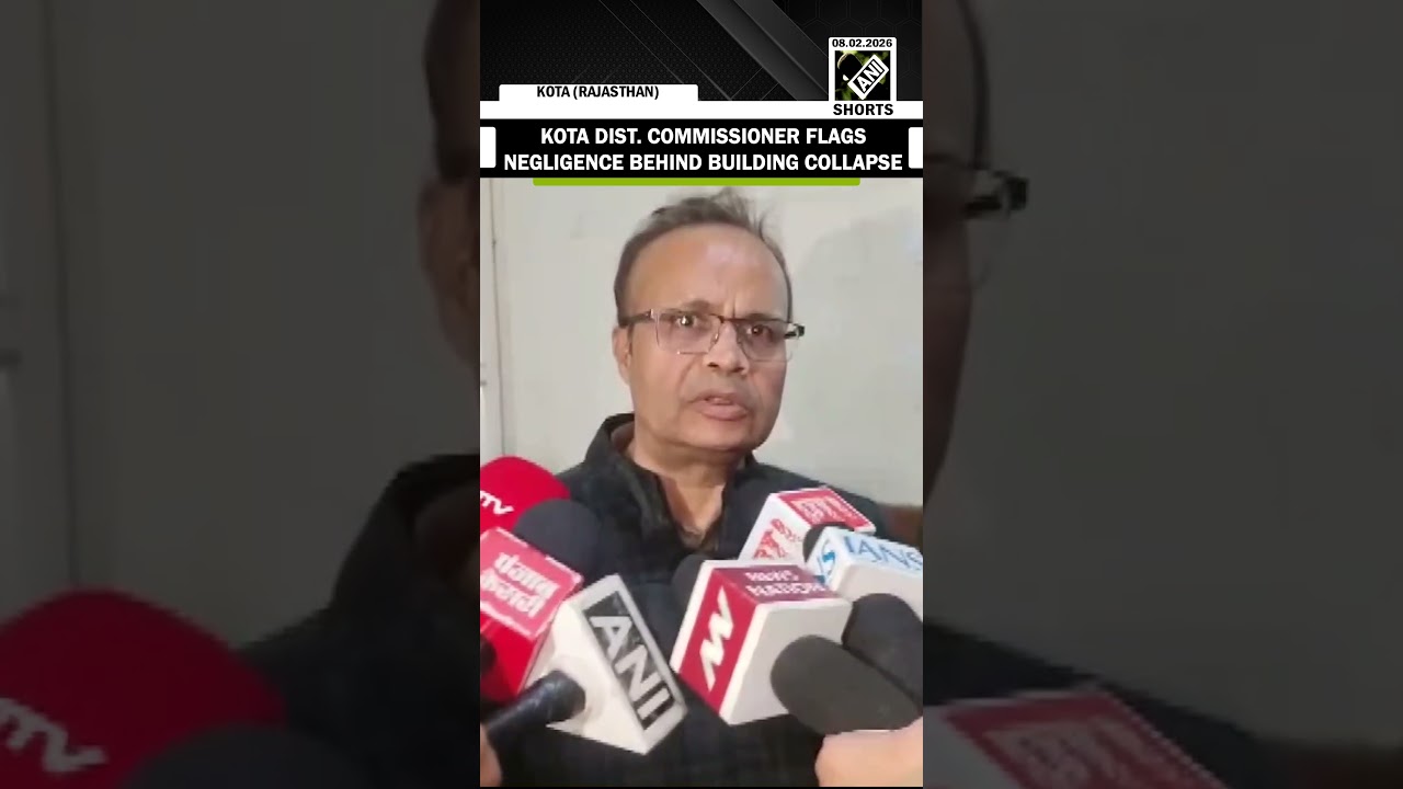 &ldquo;Negligence related to the quality...&rdquo; Kota Dist. Commissioner on building collapse in Kota