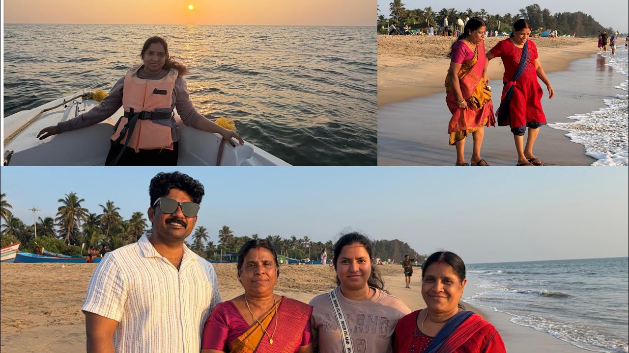 Evening @ Beach #life #travel #love #family #youtubeshorts #food #beach #enjoy #evening #fishing 