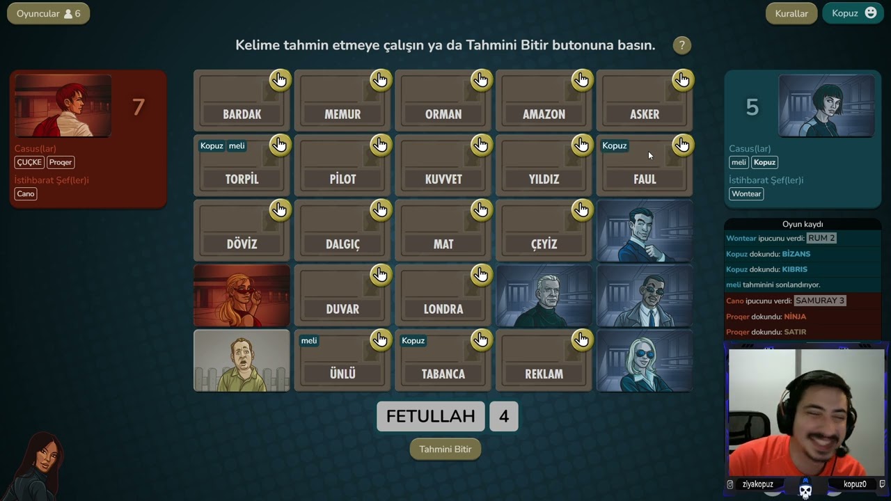 Ben Buna Basmak İstiyorum l Ekiple Code Names