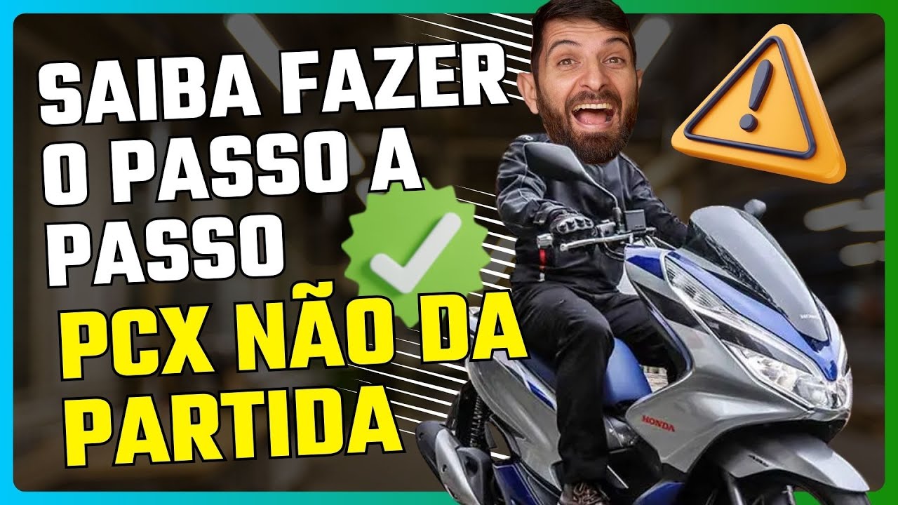 COMO FUNCIONA O SISTEMA DE PARTIDA DA PCX? PASSO A PASSO DO DIAGNÓSTICO!