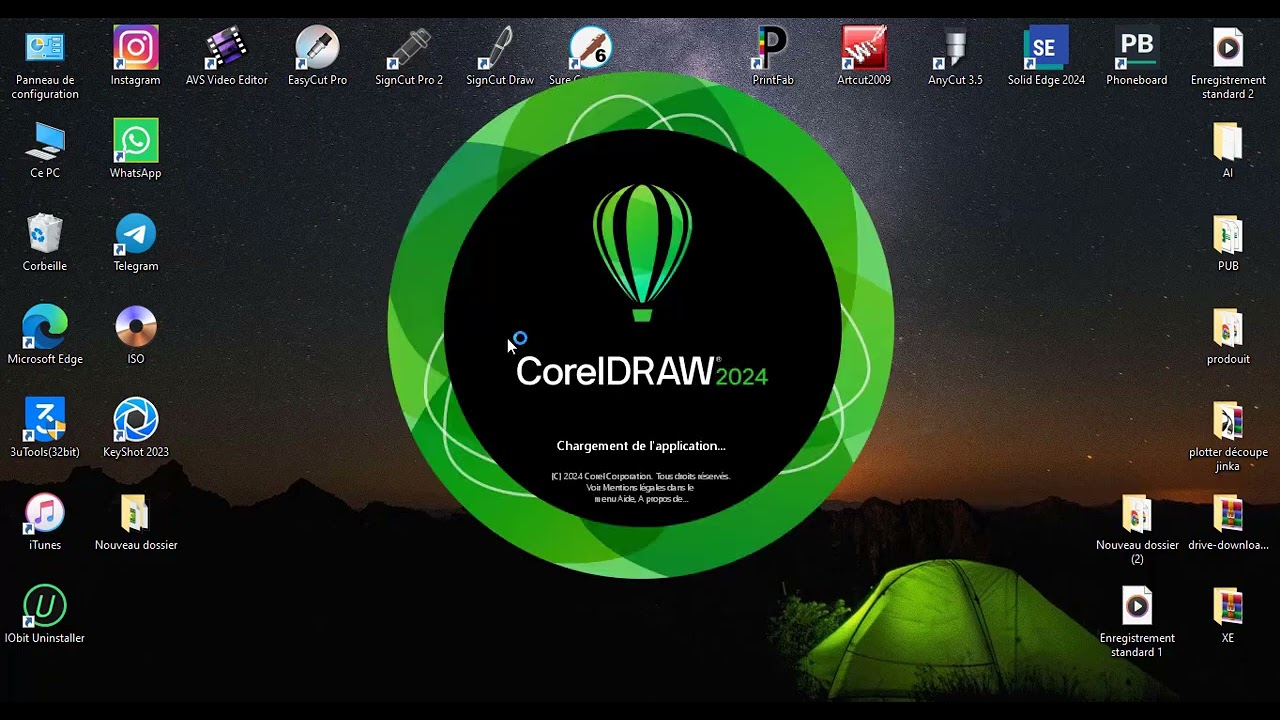 Jinka 721 + CorelDRAW : Guide d'installation rapide et simple  تثبيت المقص الألكتروني بطريقة بسيطة