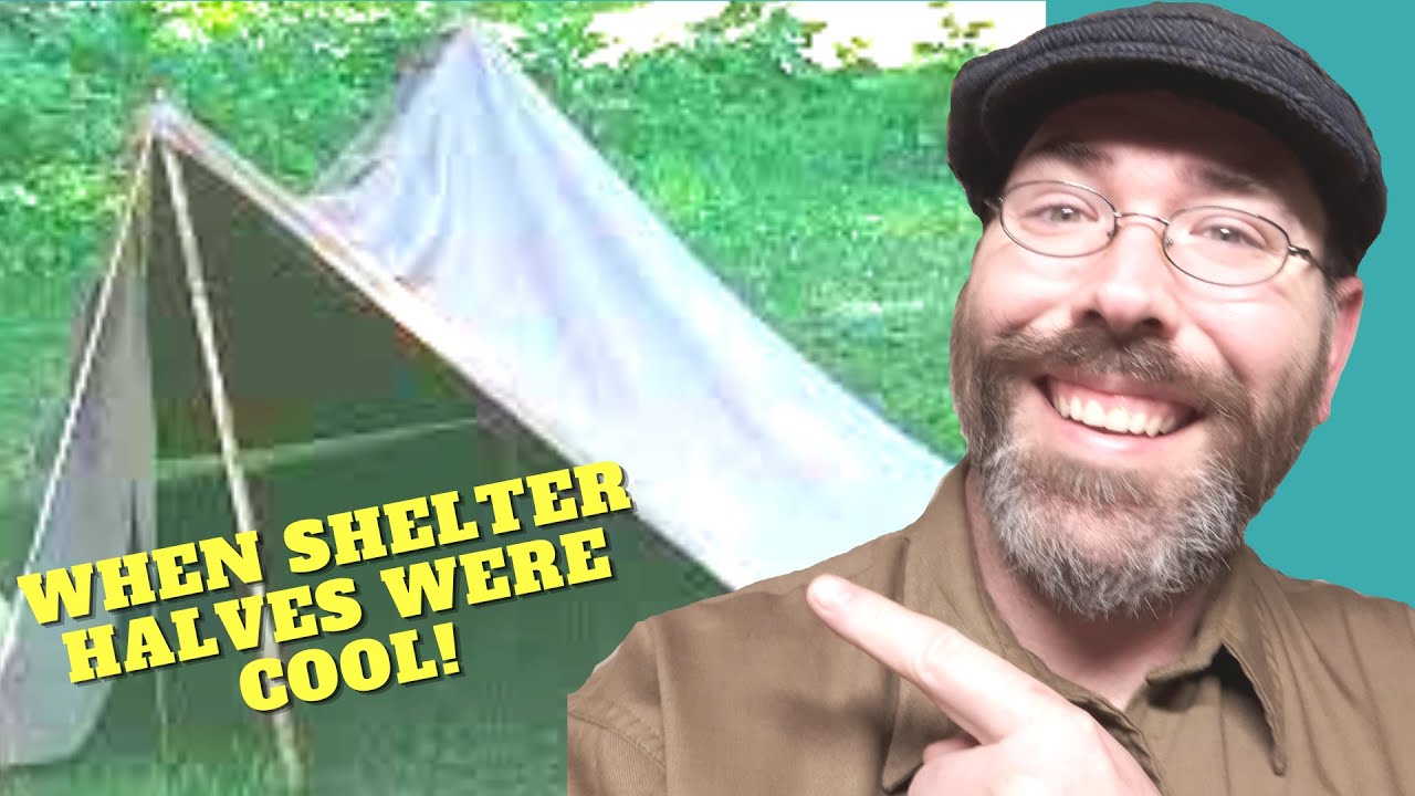 Unusual but PRACTICAL Shelter Half for camping and Bushcraft: Great White Fleet and WWI