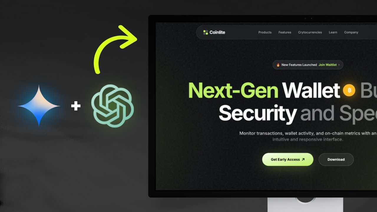 How I Build Stunning Websites with Google AI Studio + ChatGPT