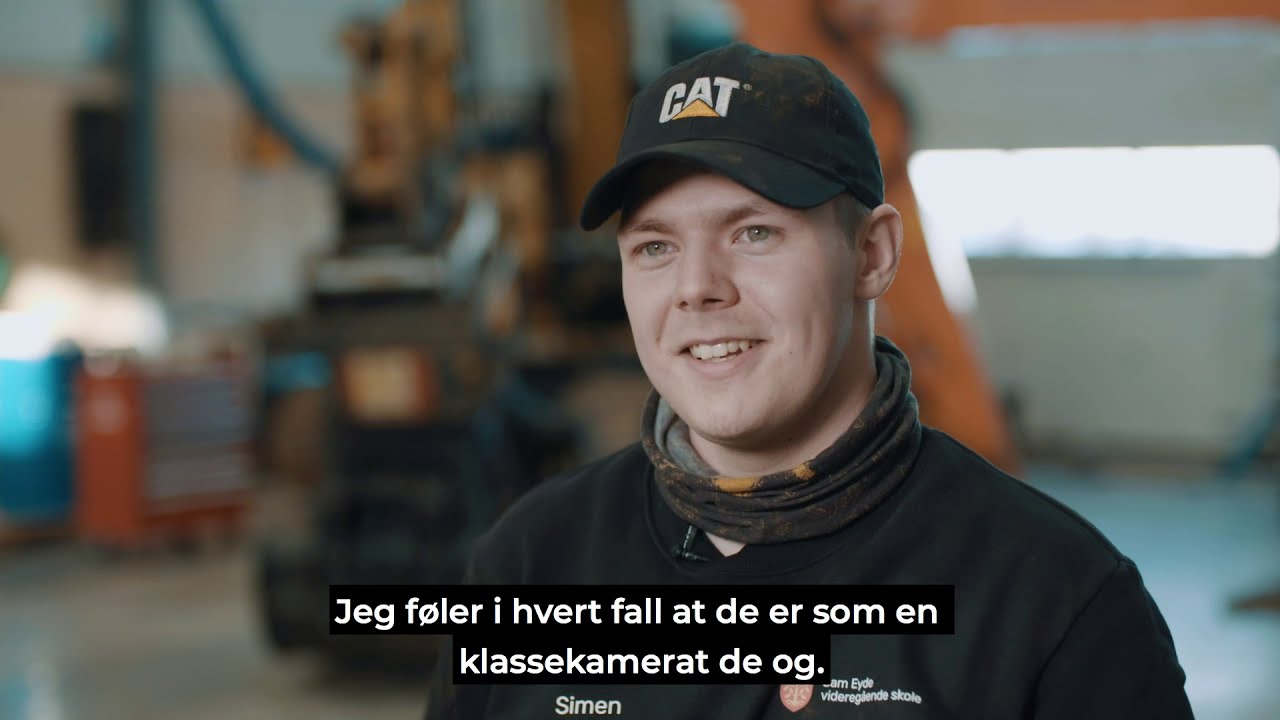 Anleggsmaskinmekanikerfaget Sam Eyde vgs