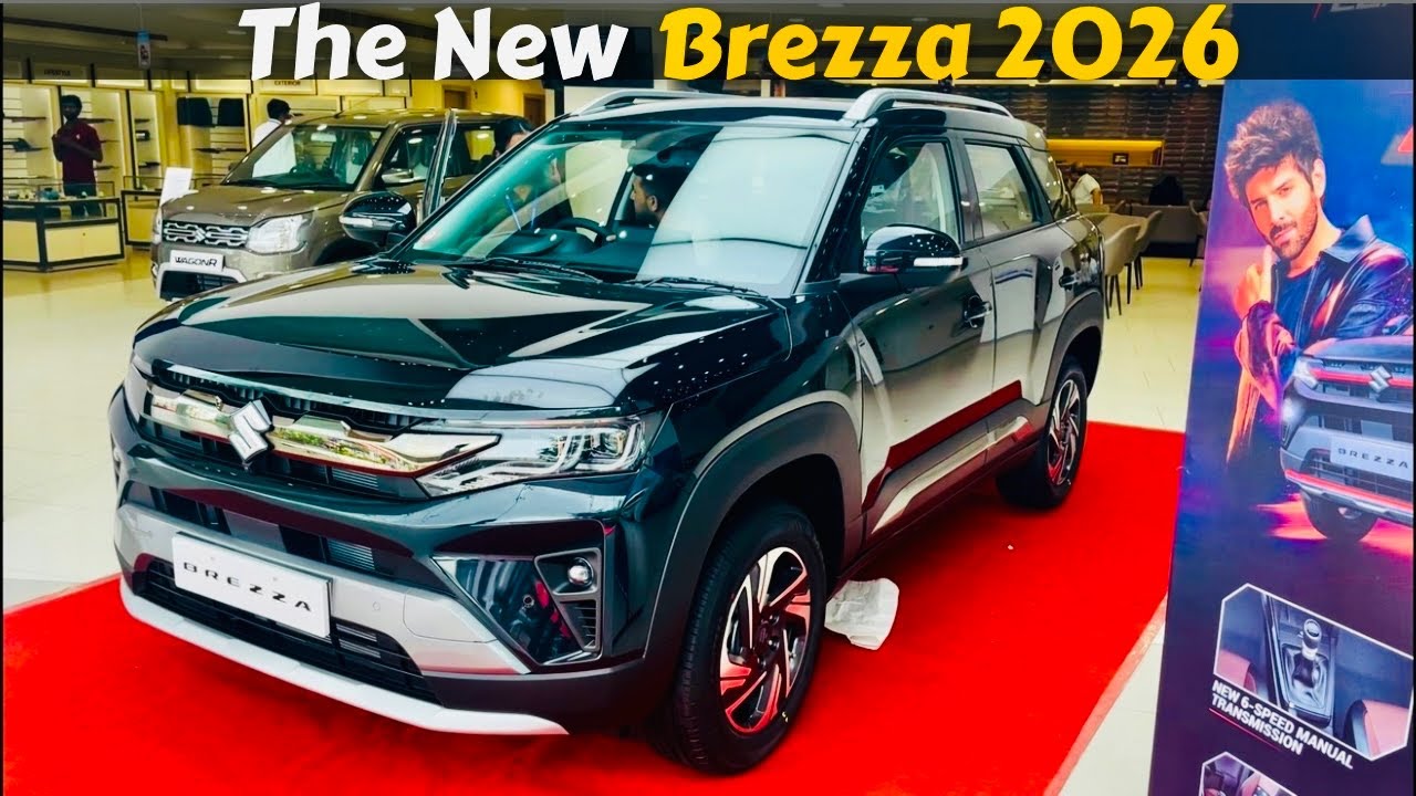 NEW Maruti Suzuki Brezza 2026 | ZXi+ Turbo Bluish Black | Complete Walkaround