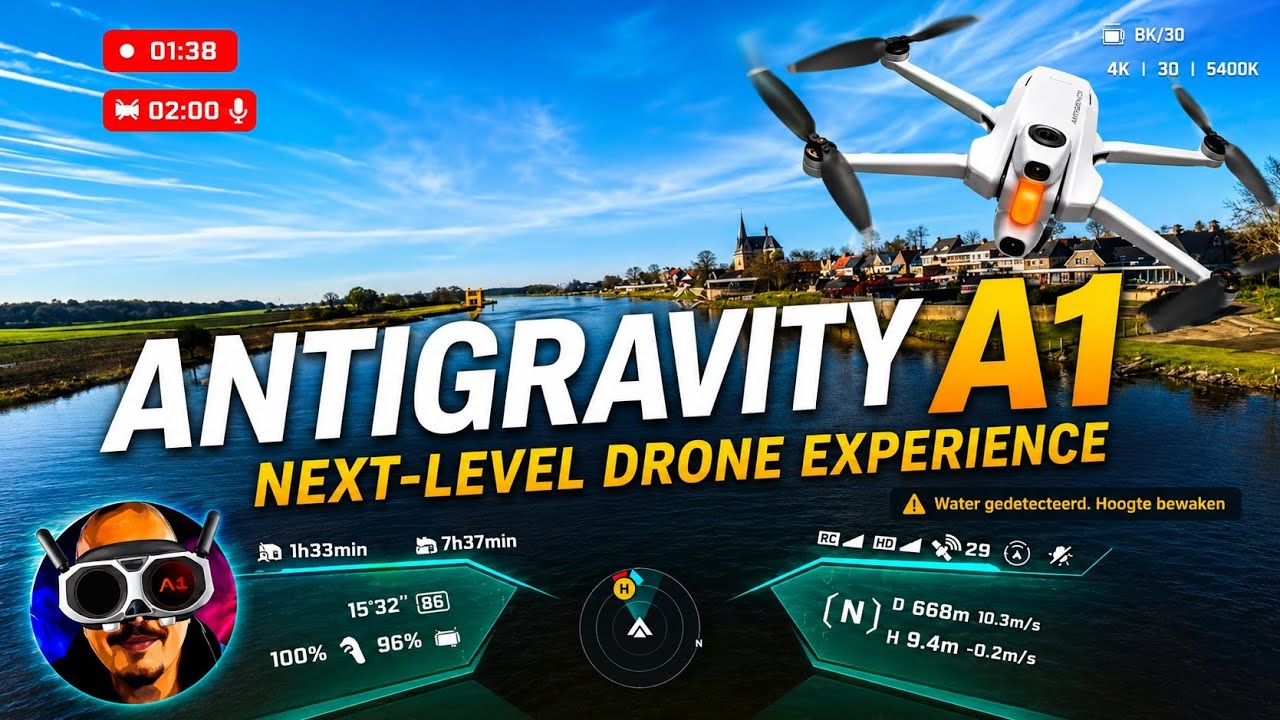 Antigravity A1 FPV | Live Commentaar vanuit de Goggles