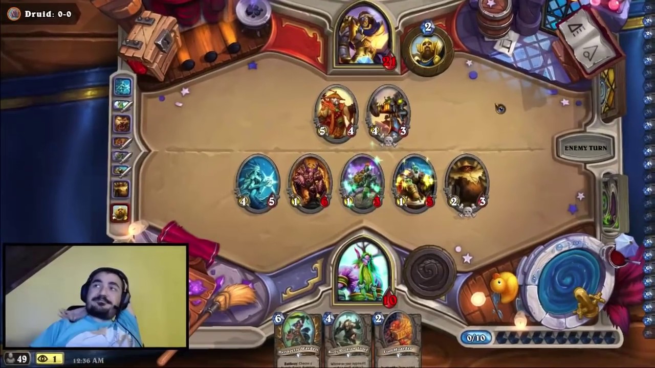Kripp: Failed Druid Arena [How good is Hearthstone] Full Run, Karazhan