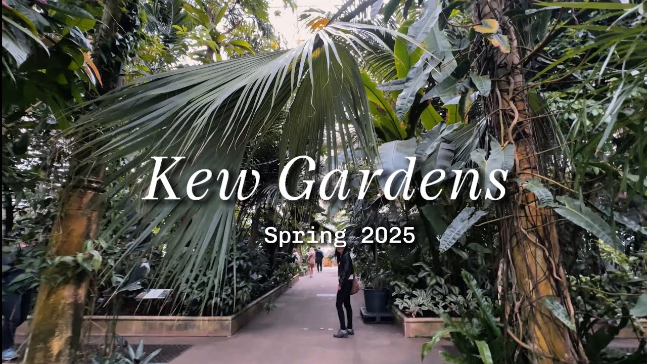 Inside London’s Most Beautiful Garden | Kew Gardens Walking Tour 4K