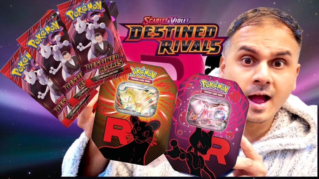Открываю наборы Destined Rivals | Моя первая карта SIR!