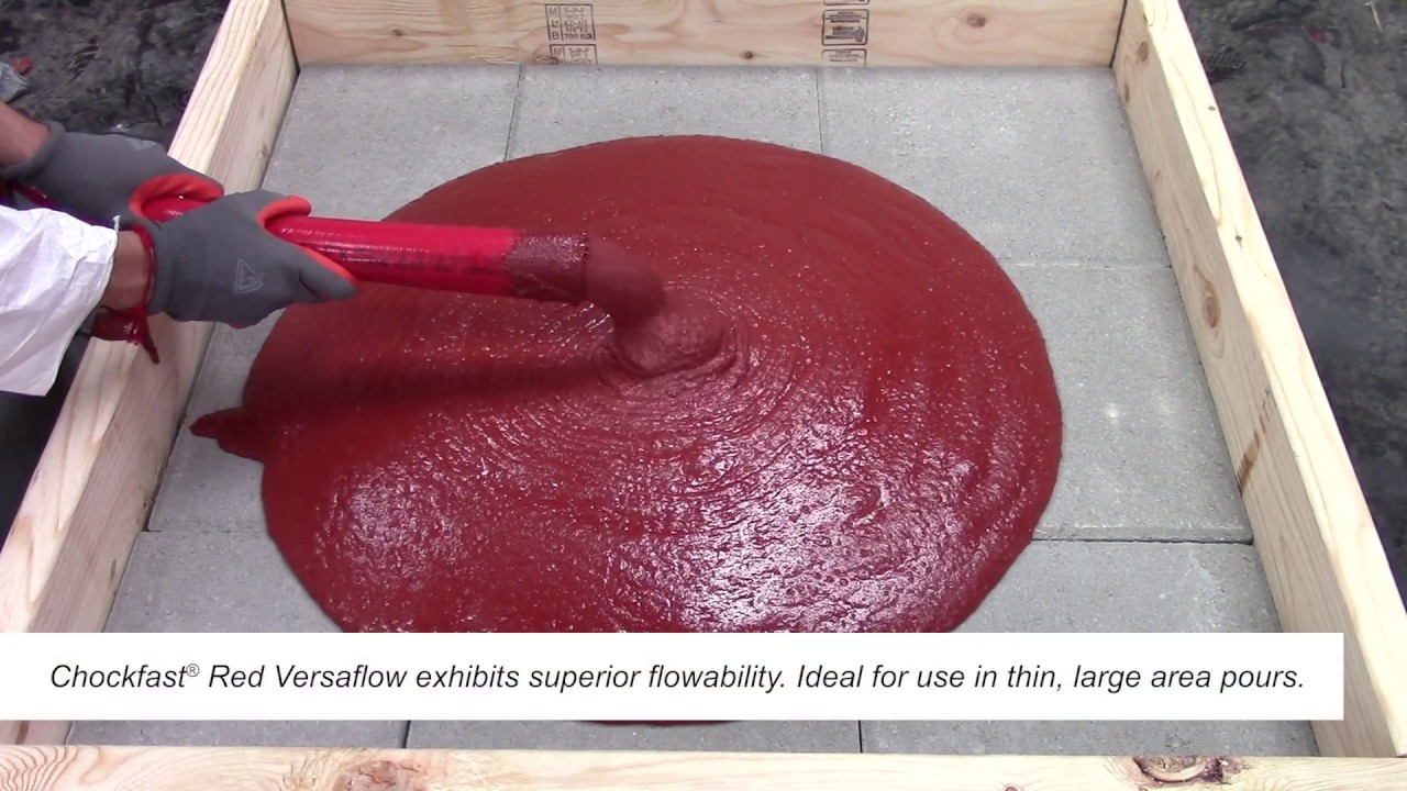 Chockfast® Red Versaflow Pumpable Grout