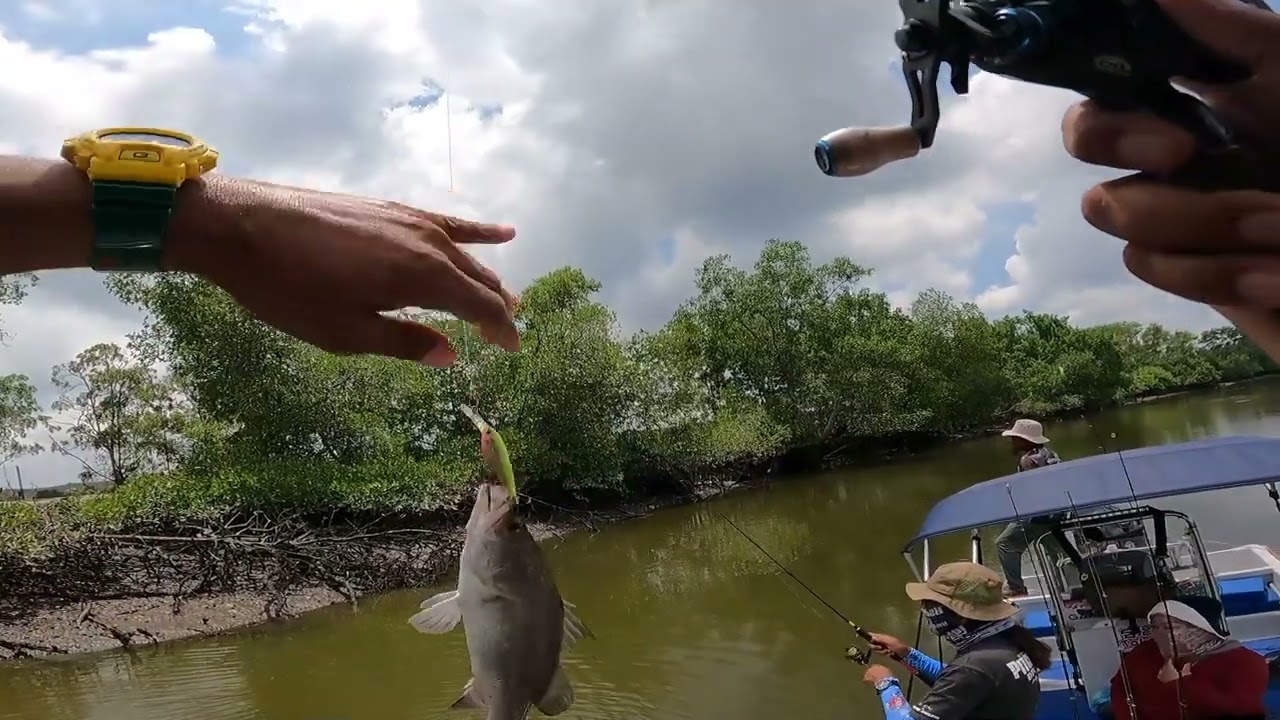 DevilCraft Fishing TV #72 - Ikan Baramundi, Setiawan, Perak
