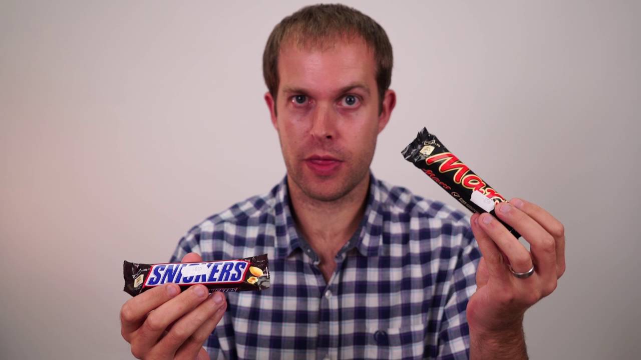 Mars Bar vs Snickers - review by LastBiteTV