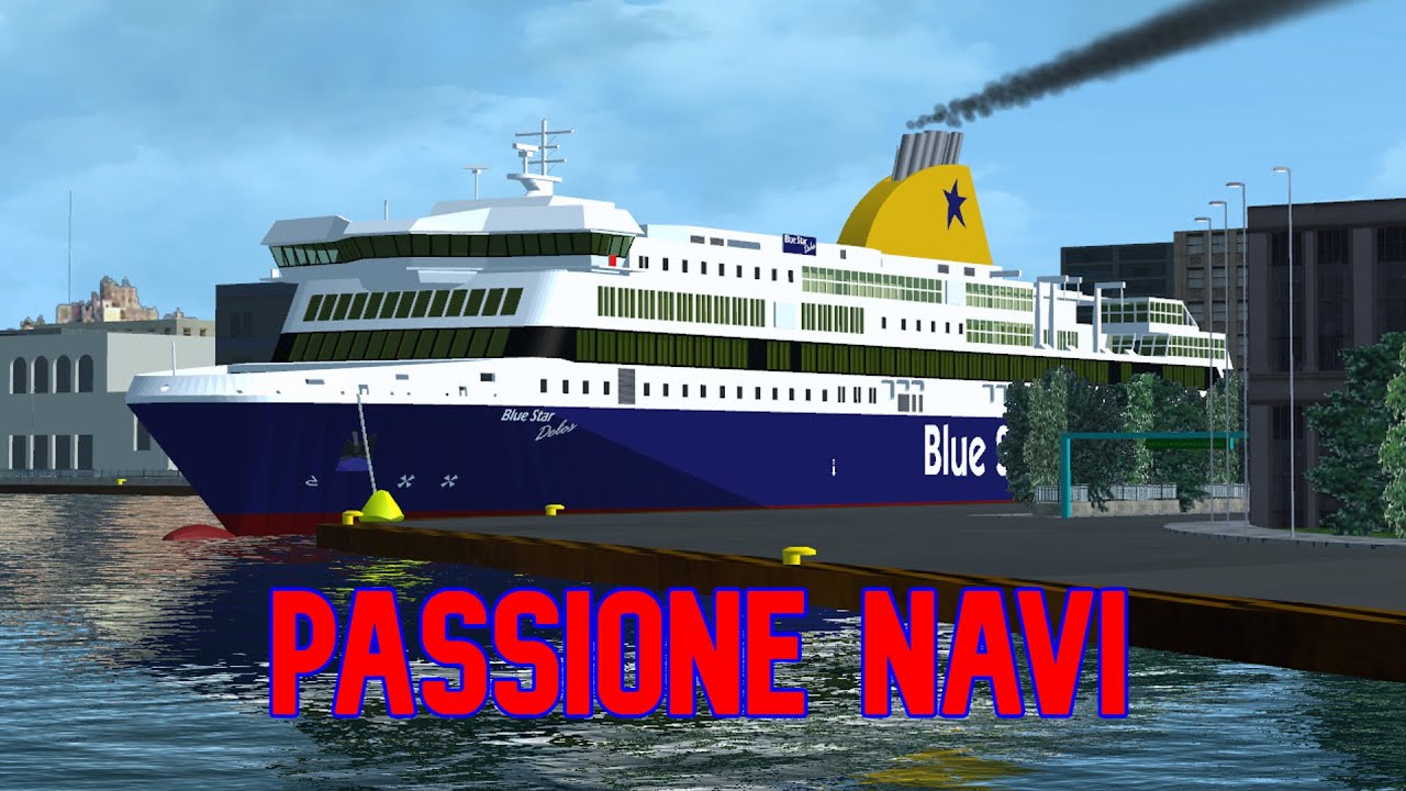 Departure of Blue Star delos from Piraeus