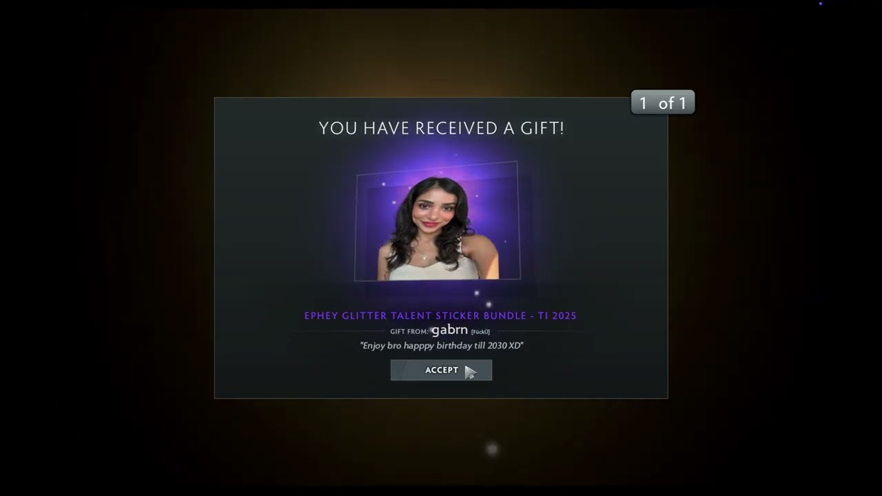 Dota2 Talent Voicelines 2025 Giftable & Tradeable