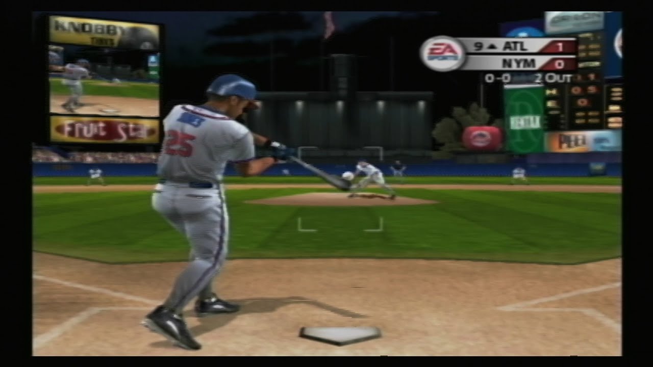 MVP Baseball 2004 - Atlanta Braves vs Chicago Cubs, at New York Mets, vs FLA Marlins (Games 5-10)