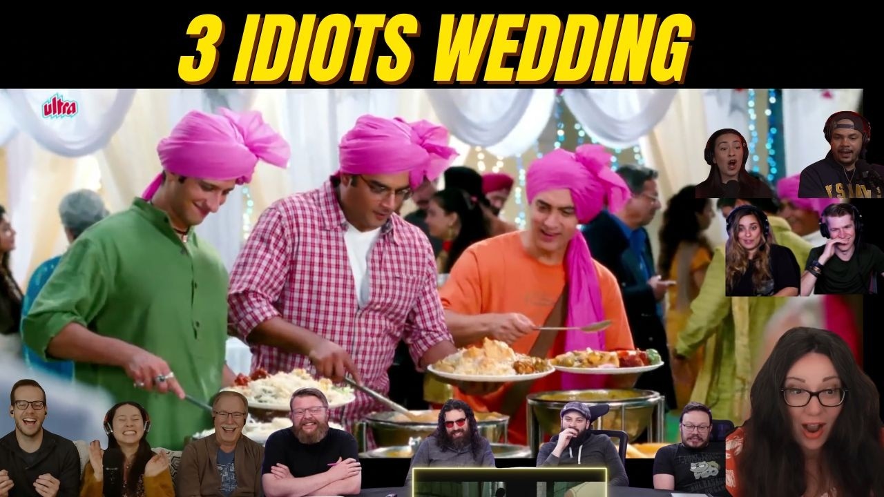 Foreigners REACT to 3 IDIOTS | Caught at Wedding Scene| Reaction Compilation Part 5