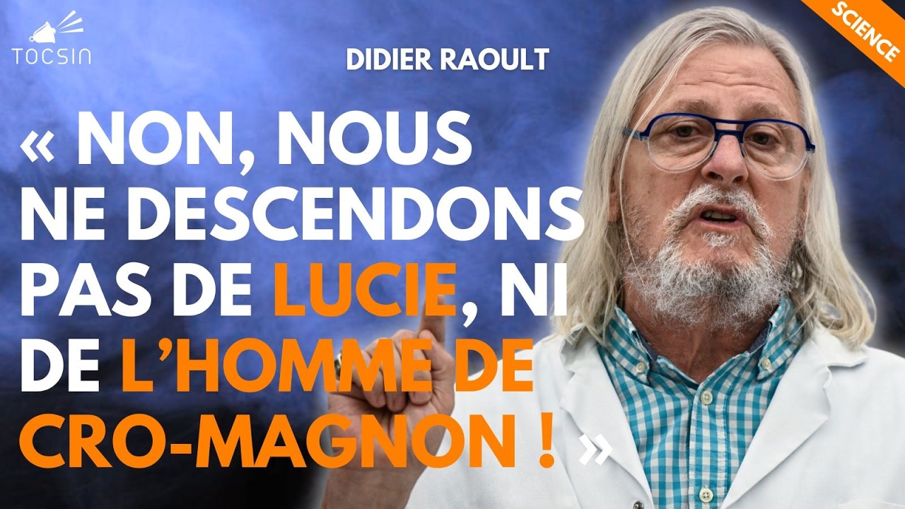 « L’évolution est le fruit du chaos et du hasard » - Didier Raoult