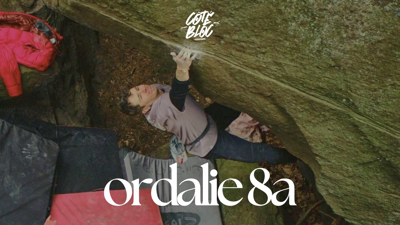 ORDALIE 8A : le bloc iconique des Vosges !