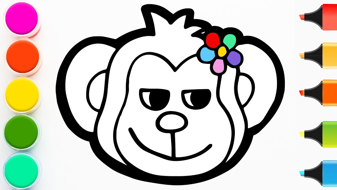 How to Draw a Cute Monkey in just minutes | Easy Step by Step