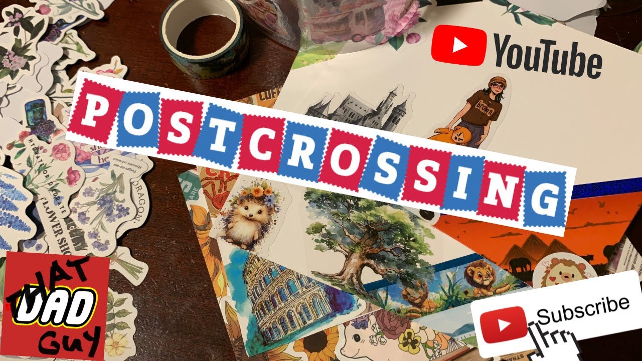 Creative Postcard Decorating with That Dad Guy: Direct Swaps for WPD