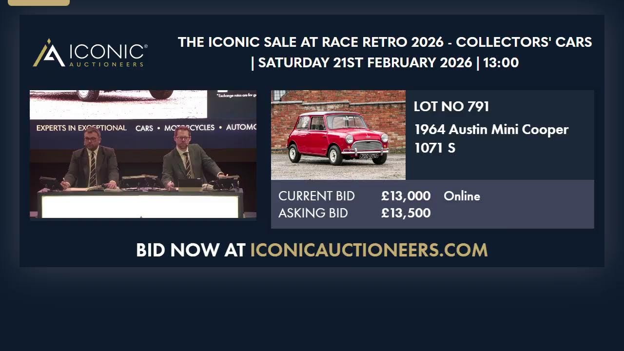 The Iconic Sale at Race Retro 2026 - Day 2