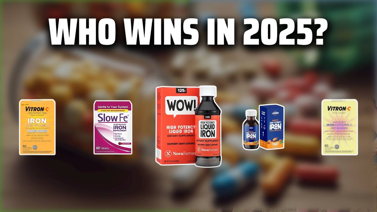 The Top 5 Best High Potency Iron in 2025 - Must Watch Before Buying!