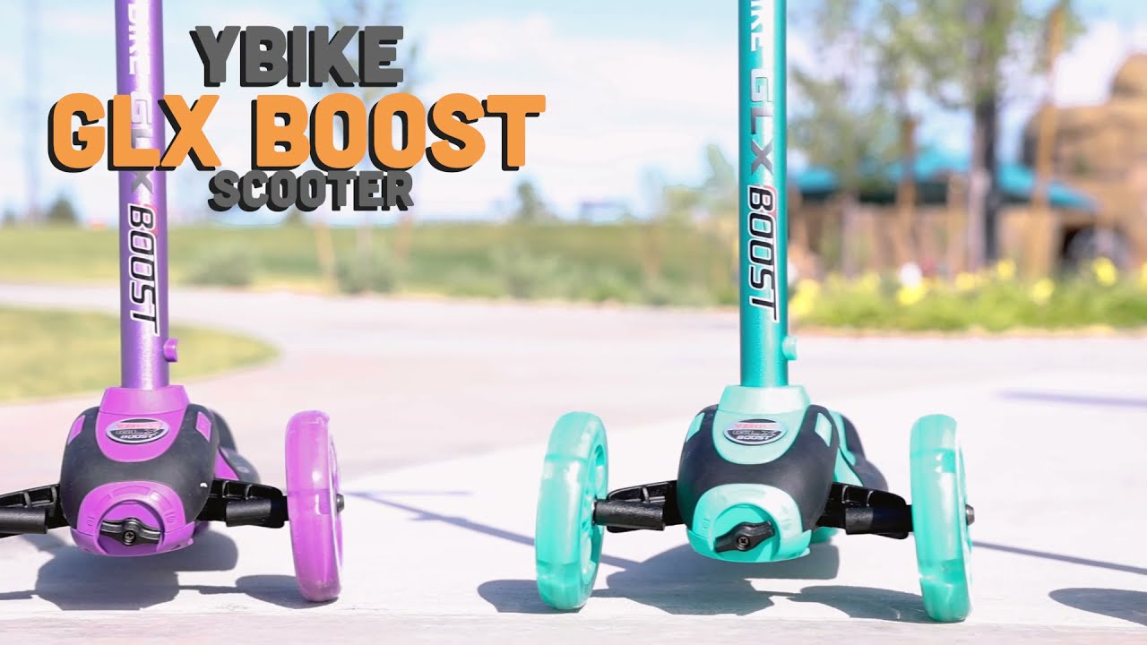 YBIKE Boost Scooter Adjustable for ages 2 - 13 years old