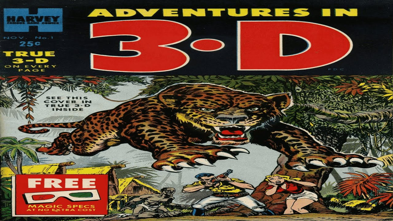 HC Adventures in 3-D No1 Comix Book Movie